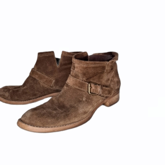 J. Crew Dakota Suede Biker Boot - Picture 1 of 6